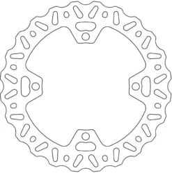 Moto-Master Remschijf 110358 Nitro Fixed 240