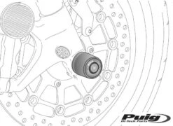 Puig Voorvorkprotector Yamaha MT-03 / R3 -Goedhart Motoren 2 voor 53 1 687d