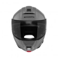 Schuberth C5 Motorhelm 8 Schuberth C5 Motorhelm -Goedhart Motoren C5 donkergrijs detail 2 caef