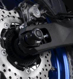 R&G CR0079BK Cotton Reels Bobbins Offset Zwart Yamaha TENERE 700 MT-09 XSR900 TRACER 900 GT