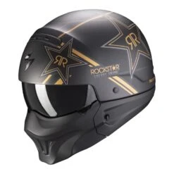 Scorpion Exo-Combat Evo Rockstar Motorhelm -Goedhart Motoren a scorpionexocombatevo rockstar gol getstung 2929