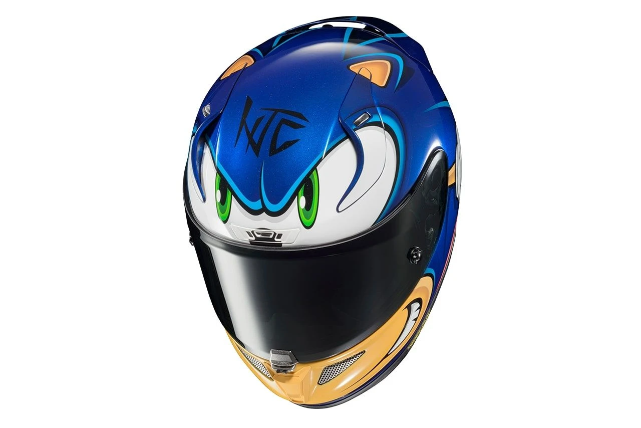HJC RPHA 11 Sonic Sega Motorhelm 1 HJC RPHA 11 Sonic Sega Motorhelm