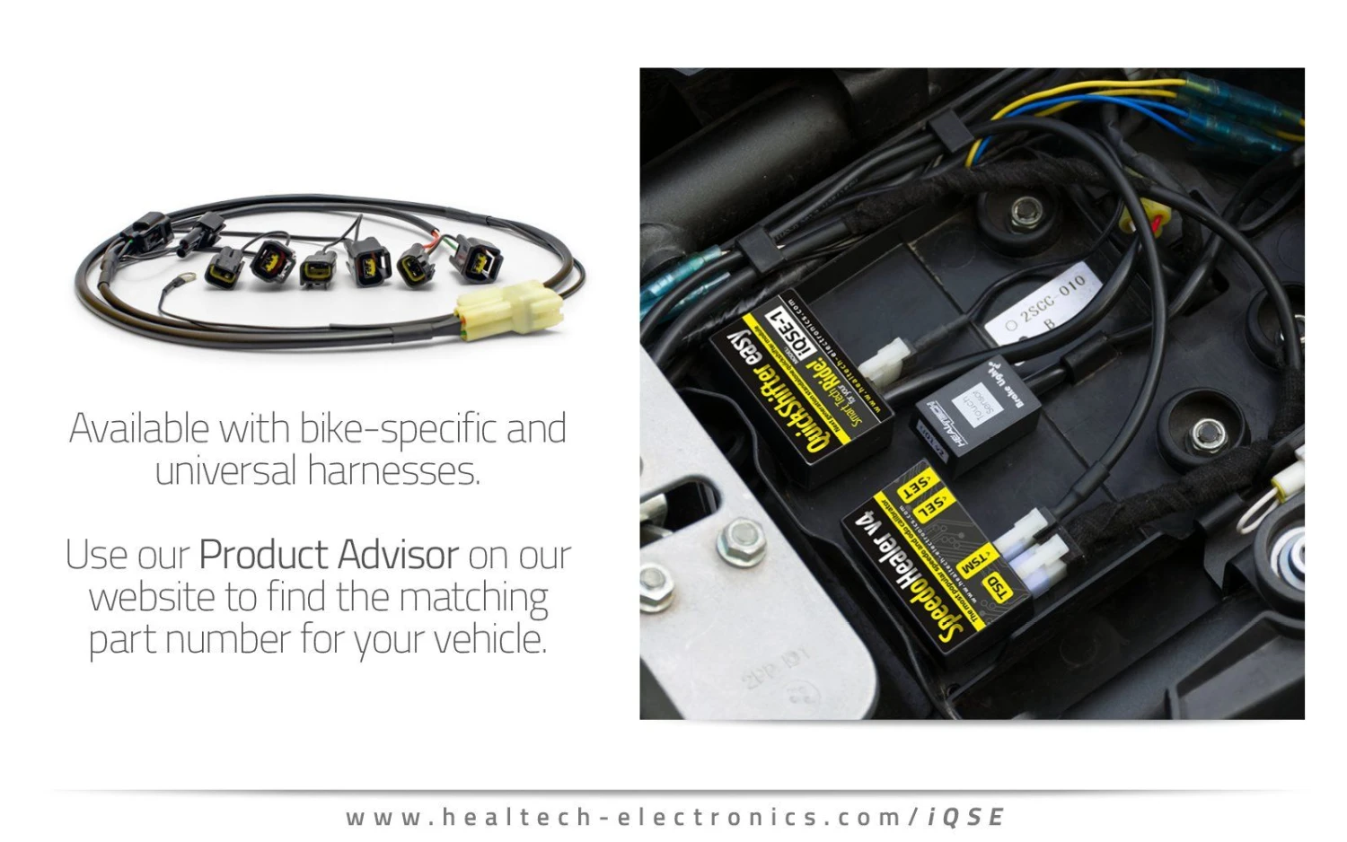 Healtech Quickshifter Kabelset QSH-F2D 1 Healtech Quickshifter Kabelset QSH-F2D