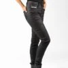 John Doe Betty Biker Jeggings Zwart Motorbroek