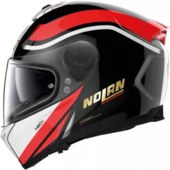 Nolan N80-8 50th Anniversary Motorhelm -Goedhart Motoren nolan n80 8 anniversary rood wit zwart 4 15d9