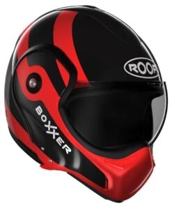 Roof BoXXer Fuzo Motorhelm 7 Roof BoXXer Fuzo Motorhelm -Goedhart Motoren roof boxxer fuzo rood zwart 1 2f3f