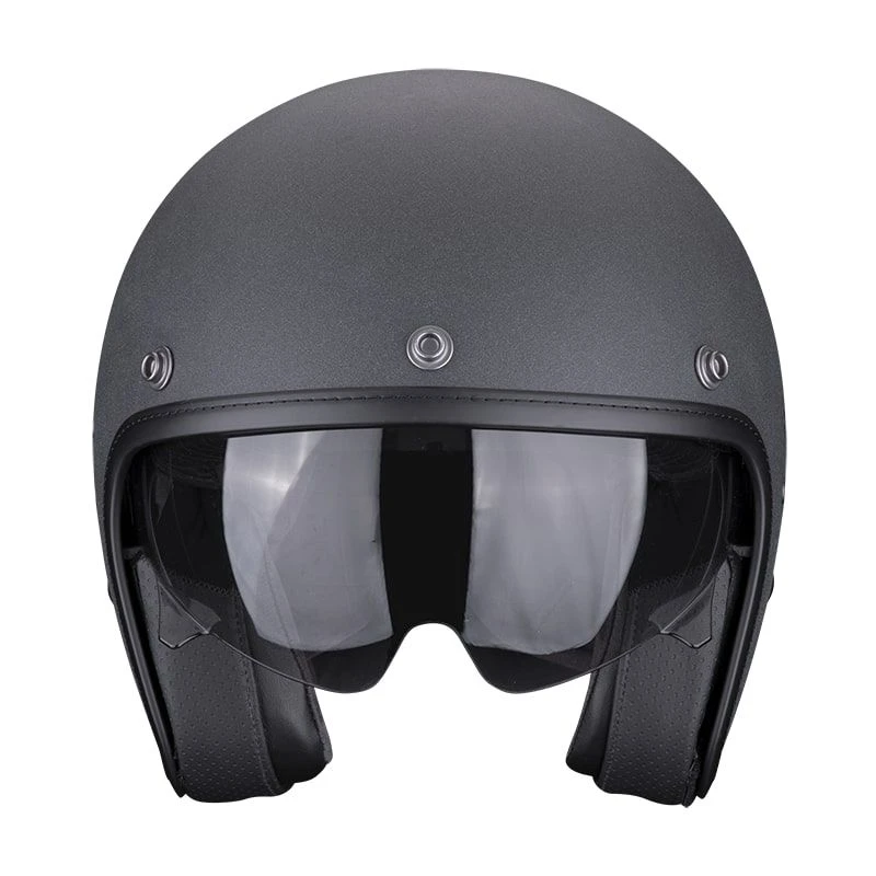 Scorpion Belfast Evo Graphite Motorhelm 1 Scorpion Belfast Evo Graphite Motorhelm