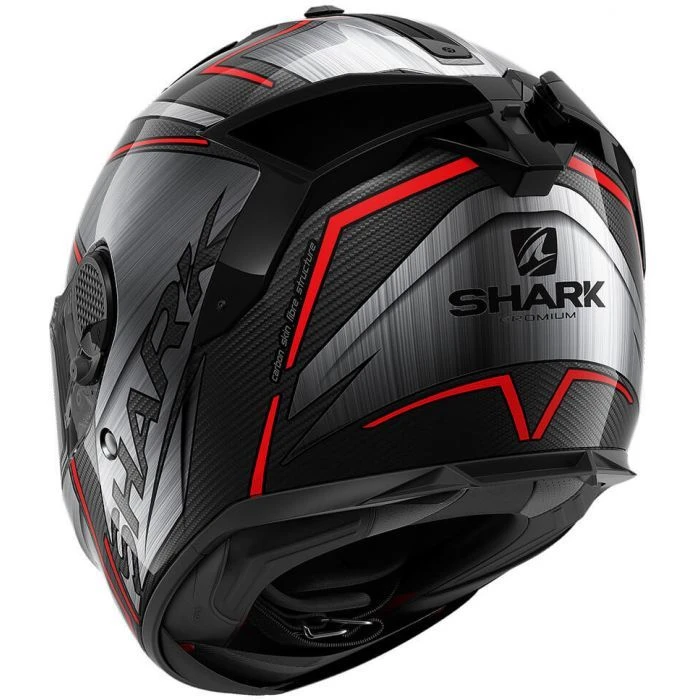 Shark Spartan GT Carbon Kromium Motorhelm 1 Shark Spartan GT Carbon Kromium Motorhelm