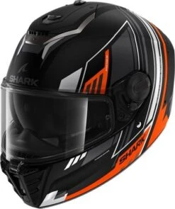 Shark Spartan RS Byhron Motorhelm -Goedhart Motoren shark spartan rs byhron oranje zwart grijs 164f